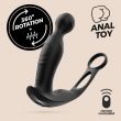 Vibrador para a Próstata com Rotação e Anéis Flamma Vibrador para a Próstata com Rotação e Anéis Flamma