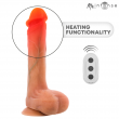 Bradley - Vibrador Real&iacute;stico Com Efeito Aquecimento 21cm