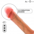 Bradley - Vibrador Real&iacute;stico Com Efeito Aquecimento 21cm