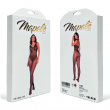 Catsuit em Fishnet Leopardo