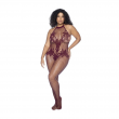 Catsuit Floral Cherry Plus Size