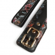 Coleira e Trela Geisha Floral Jacquard