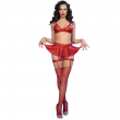 Conjunto Vermelho com Mini-saia
