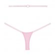 Cueca de Fio Dental de Renda Pastel