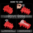 Cuvete de Gelo em Forma de Mini Dildo