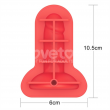 Cuvete de Gelo em Forma de Mini Dildo