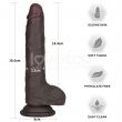 Dildo 19,5 cm Sliding Skin Pro