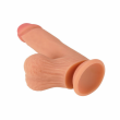 Dildo com Testículos Inferno 19 cm