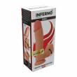 Dildo com Testículos Inferno 19 cm