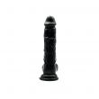 Dildo com Testículos Preto Loving Joy