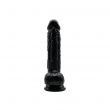 Dildo com Testículos Preto Loving Joy