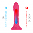 Dildo Dreamy Rosa 18,5 cm SileXD