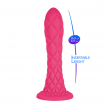 Dildo Dreamy Rosa 18,5 cm SileXD