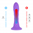 Dildo Dreamy Roxo 18,5 cm SileXD