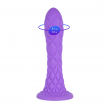 Dildo Dreamy Roxo 18,5 cm SileXD
