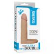 Dildo Dupla Penetração Ultra Soft Dude 14,7cm