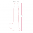 Dildo Medium Bendable Nature Skin