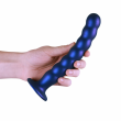 Dildo Metallic Blue 21 cm