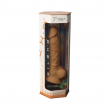 Dildo Preto Realista 17,6 cm de Silicone T&eacute;rmico Silexd