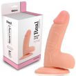 Dildo Real Rapture Water Sensation Branco 12,5cm