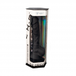 Dildo Realista 23 cm de Silicone T&eacute;rmico Silexd Preto