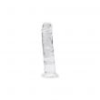 Dildo Realista sem Testículos Transparente Loving Joy 18 cm