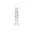Dildo Realista sem Testículos Transparente Loving Joy 18 cm