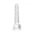 Dildo Realista Transparente Loving Joy 28 cm
