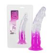 Dildo Twotone Roxo 17cm