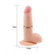 Dildo Ultra Soft Dude 18cm