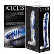 Icicles - Dildo em Vidro Azul