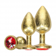 Kit de Plugs Anais Dourados Milan