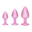 Kit de Plugs Anal Rosas Paris
