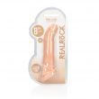 Manga Peniana Curva Bege 21cm RealRock
