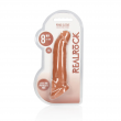 Manga Peniana Curva Caramelo 21cm RealRock