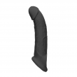 Manga Peniana Curva Preto 21,5cm RealRock