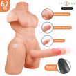 Marty - Torso com Ânus e Dildo Realístico com Impulso e Vibração Marty - Torso com Ânus e Dildo Realístico com Impulso e Vibração