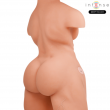 Marty - Torso com &Acirc;nus e Dildo Real&iacute;stico com Impulso e Vibra&ccedil;&atilde;o