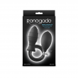 Plug Anal Canelado com N&uacute;cleo Insufl&aacute;vel Renegade