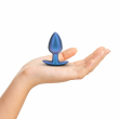 Plug Anal Clássico Metallic Blue