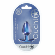 Plug Anal Clássico Metallic Blue