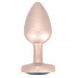 Plug Dourado Happiness com Jóia em Forma de Coração Toyjoy