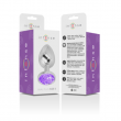 Plug em Metal Cristal Violeta Tamanho S