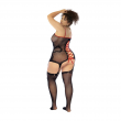 Snake Fishnet Bodyset Tamanho Queen