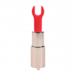 Sparkle Vibrador Lipstick com 4 Cabe&ccedil;as