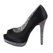 Stilettos Bella 12R - Preto