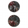 Tapa Mamilos Geisha Floral Jacquard
