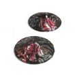 Tapa Mamilos Geisha Floral Jacquard