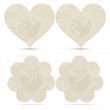 Tapa Mamilos Pack Cora&ccedil;&otilde;es + Flores