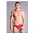 Timoteo Classic Athlete Jock Brief Vermelho